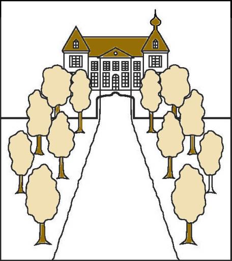 Logo WKD (enkel logo) bomen gekleurd